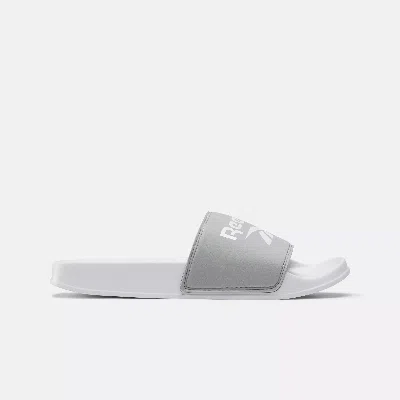Reebok Women's  Fulgere Slides In Pure Grey 3 / Ftwr White / Purpl