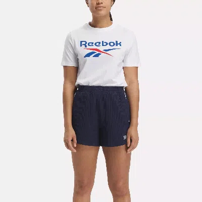 Reebok Women's  Identity Big Logo T-shirt In White