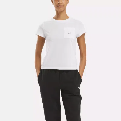 Reebok Women's  Identity Classics T-shirt In White