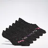 Reebok Women's  Sport Liner Socks 6 Pairs In Black