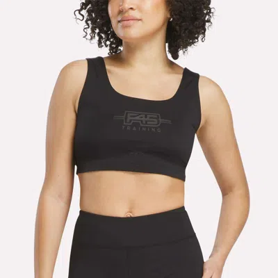 Reebok Women's  X F45 Training Sports Bra In Black