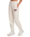Reebok Women's Relaxed Varsity Joggers In White