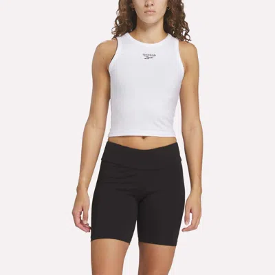 Reebok Women's Rib Tank Top In White