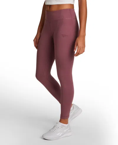 Reebok Women's Slim-fit Leggings In Purple