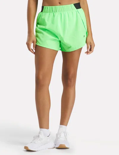 Reebok Women's Speed Shorts 3" In Green