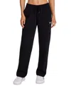 Reebok Women's Straight Leg Sweatpants In Black