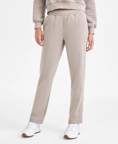 Reebok Women's Straight Leg Sweatpants In Gray