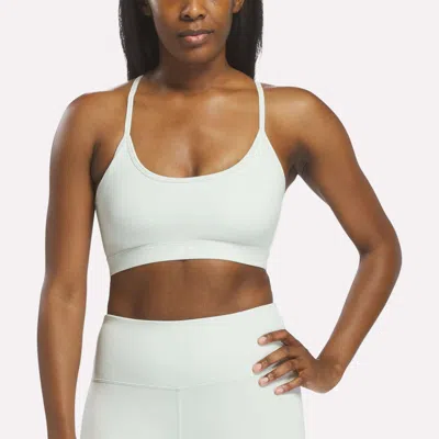 Reebok Women's Strappy Sports Bra In Dew