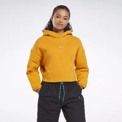 Reebok Women's Thermowarm+graphene Hoodie In Orange