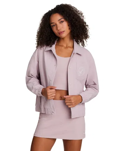 Reebok Women's Time Out Caddie Regular Fit Jacket In Purple