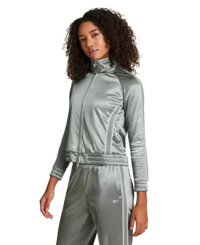 Reebok Women's Tunnel Regular Fit Jacket In Green