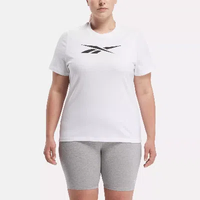 Reebok Women's Vector Graphic T-shirt (plus Size) In White