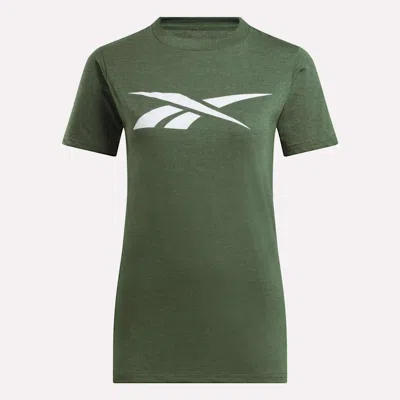 Reebok Women's Vector Graphic T-shirt In Green