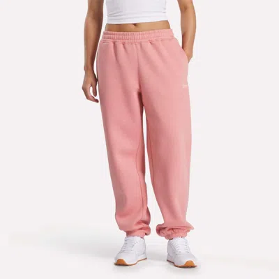 Reebok Women's Wardrobe Essentials Sweat Pants In Pink