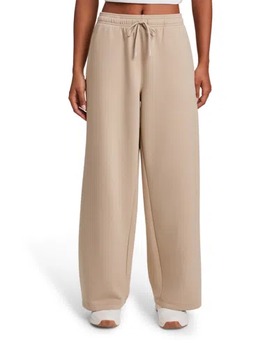 Reebok Women's Wide-leg Pull-on Pants In Neutral