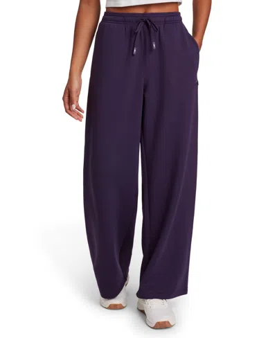 Reebok Women's Wide-leg Pull-on Pants In Purple