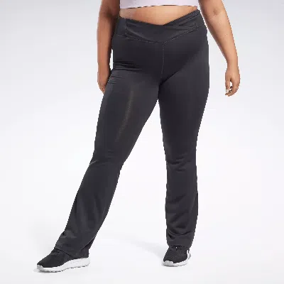 Reebok Women's Workout Ready Pant Program Bootcut Pants (plus Size) In Black