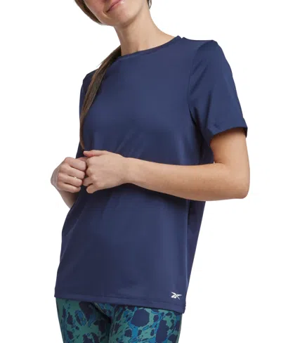 Reebok Women's Workout Ready Speedwick T-shirt In Vector Navy