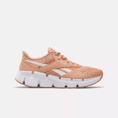 Reebok Women's Zig Dynamica 5 Shoes In Clay / Chalk / Dark Ginger