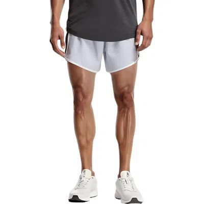 Reebok Womens Contrast Trim Polyester Shorts In Blue