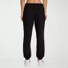 Reebok Womens High Rise Fleece Active Jogger Pant In Black