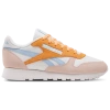 Reebok Women's Classic Leather Trainers In Chalk/washed Clay/soft Blue