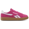 Reebok Club C Grounds Uk True Pink Suede Leather Sneakers In Pink