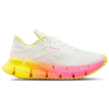 Reebok Floatzig 1 Chalk And Atomic Pink Mesh Sneakers In White