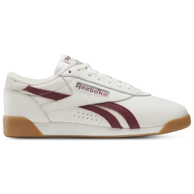 Reebok Womens  F/s Lo In Chalk/classic Burgundy/gum