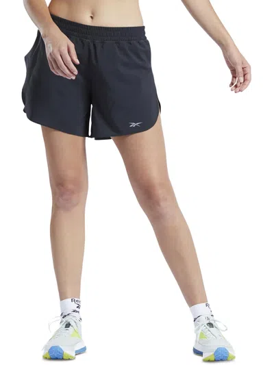 Reebok Womens Running Fitness Shorts In Black