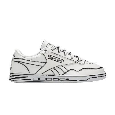 Pre-owned Reebok Wonder Woman X Wmns Club Memt 'invisible Jet' In White
