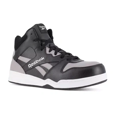 Reebok Work 4131 Mens Moc Closed Toe Work Shoes In Gray