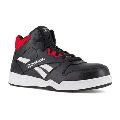 Reebok Work 4132 Mens Moc Closed Toe Work Shoes In Black