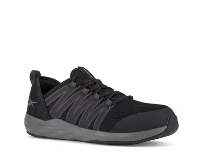 Reebok Work Astroride Steel Toe Work Sneaker In Black