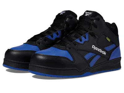 Reebok Work Bb4500 Work Eh Comp Toe Internal Met Guard Men's Shoes Black/blue: 11 E - Wide