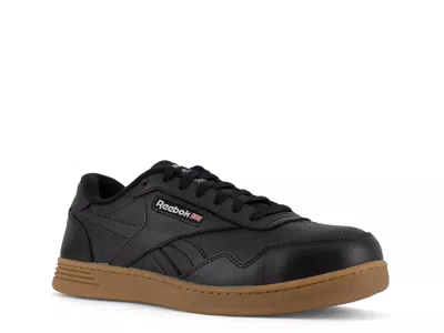 Reebok Work Club Memt Composite Toe Work Sneaker In Black