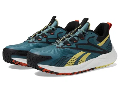 Reebok Work Fe4 Adventure Work Cowboy Boots Blue / Yellow : 9 D - Medium In Multi