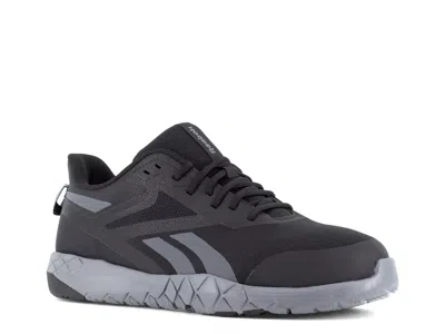 Reebok Work Flexagon Force Xl Composite Toe Work Sneaker In Black
