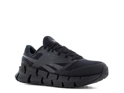 Reebok Work Floatzig Composite Toe Work Sneaker In Black