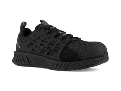 Reebok Work Fusion Flex Weave Walking Shoes Black: Men's 5.5 - Women's 7 Wide