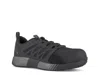 Reebok Work Fusion Flexweave Composite Toe Work Sneaker In Black