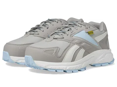 REEBOK WORK HYPERIUM WORK EH COMP TOE MET GUARD WOMEN'S SHOES GREY/POWDER BLUE: 11.5 B - MEDIUM