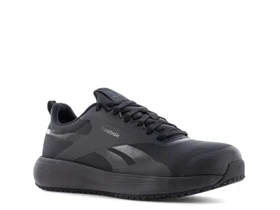 Reebok Work Lite Plus 4 Composite Toe Work Sneaker In Black