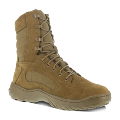 Pre-owned Reebok Work Men's 8" Fusion Max Soft Toe Tactical Boot Coyote - Cm8992, Tan