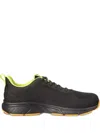 Reebok Work N Comfort "black Acid Yellow" Trainers In Black