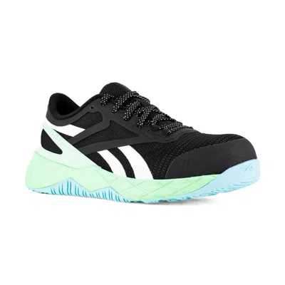 Reebok Work Nanoflex Tr Rb365 Sneakers Black Composite Toe Shoes Khd335