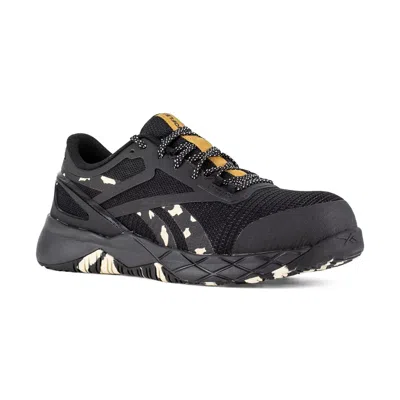 Reebok Work Nanoflex Tr Rb366 Women Black Composite Toe Work Shoes Fd1389