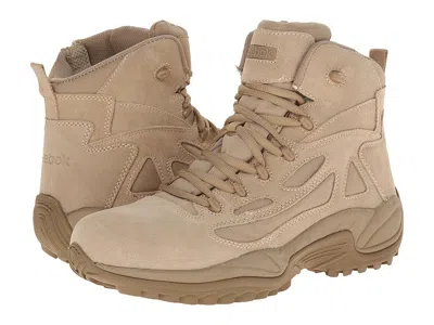 Reebok Work Rapid Response 6 Men's Work Boots Desert Tan: 10 E - Wide In Brown