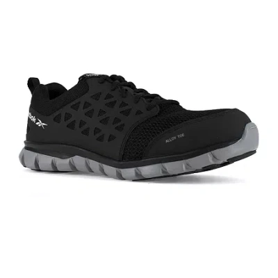 Reebok Work Rb041 Womens Round Steel Toe Work Shoes In Black