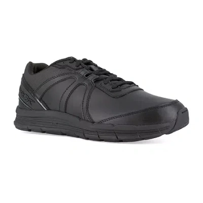 Reebok Work Rb350 Womens Round Closed Toe Work Shoes In Black